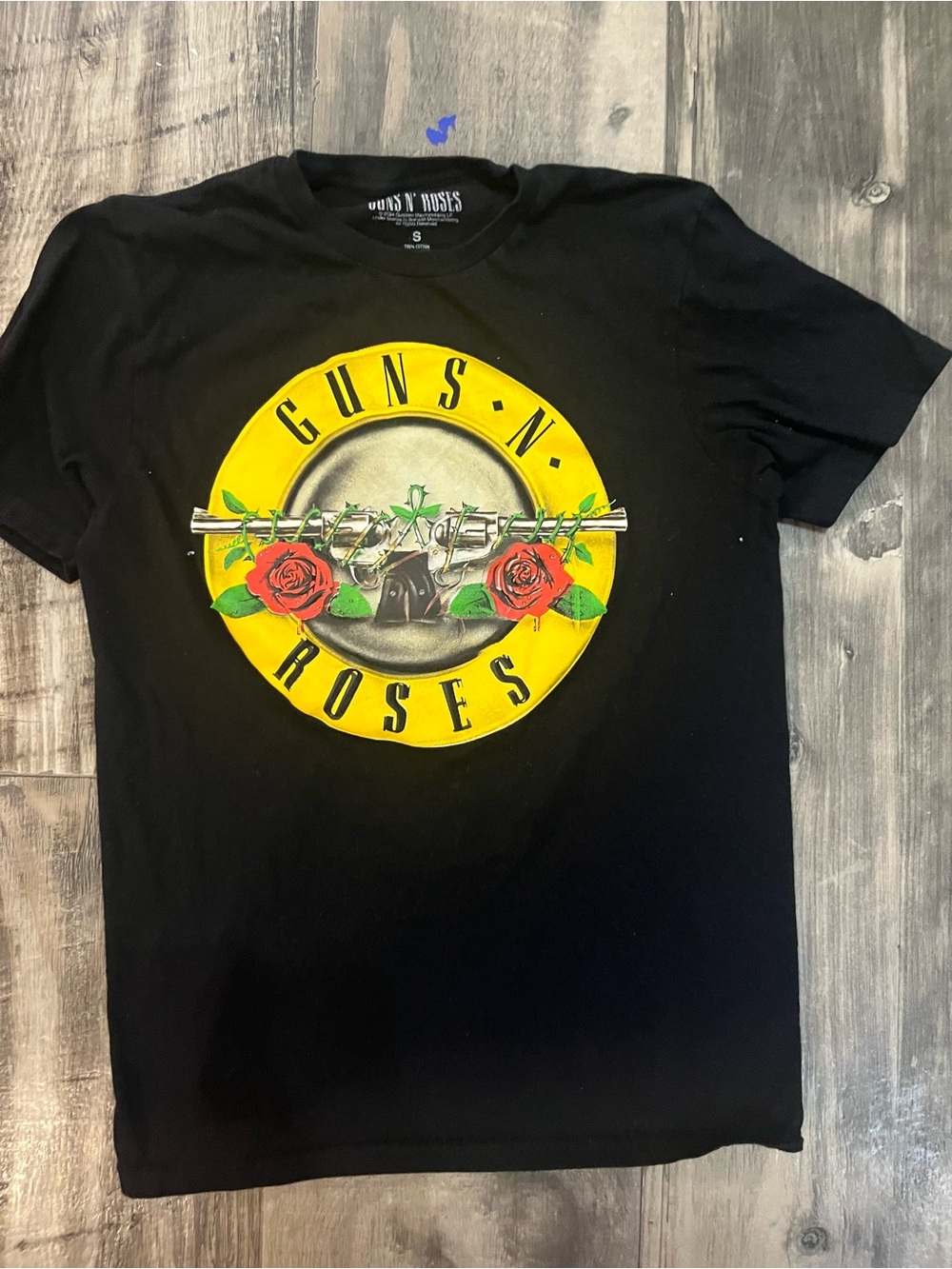 Guns N’ Roses Graphic Band T-shirt Adult Small Black 2024 OFFICIAL license Tee
